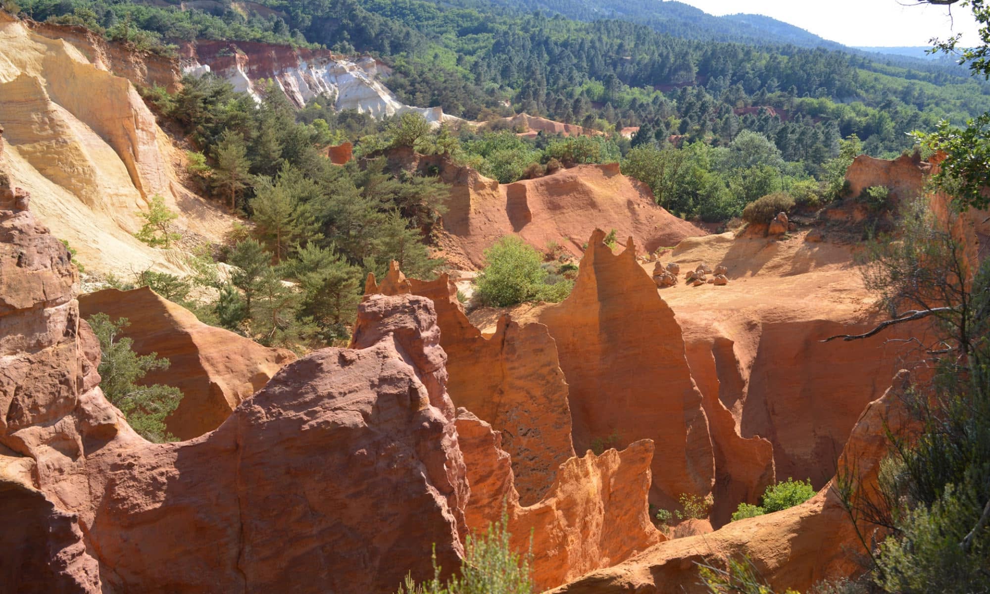 Luberon villages day trip - main landscape